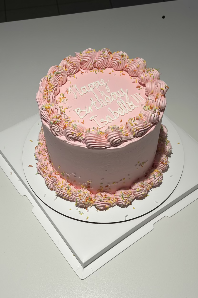 Tarta de cumpleaños