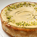 Tarta de queso y pistacho